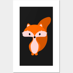 Foxes in the forest Posters and Art